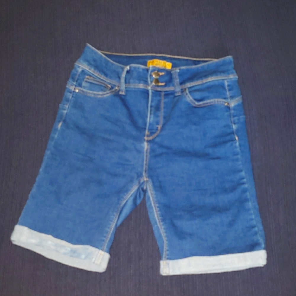 Juniors Wax Jean Denim shorts